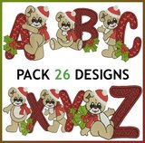 Applique Bear Font