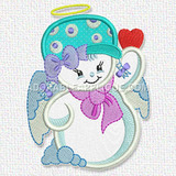 Snowangel girl
