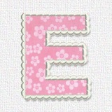 Letter E