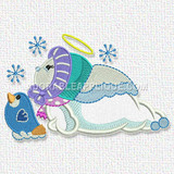 Snowangel girl