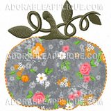 Pumpkin
 - recommended fabrics knitwear, fleece, suede and the like