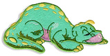 Dino sleeping