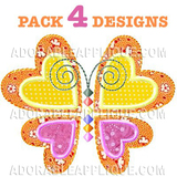 Butterfly Pack
- 4 designs in this pack