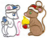 Christmas mouses