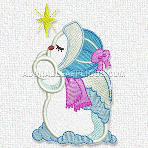 Snowangel girl