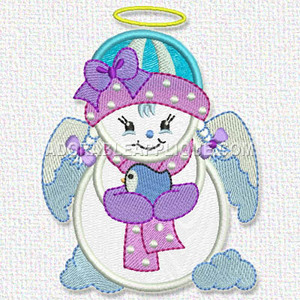 Snowangel girl