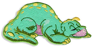 Dino sleeping