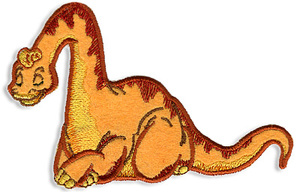 Dino sleeping