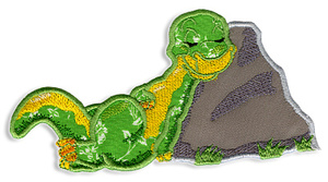 Dino sleeping