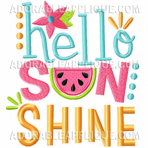 Sun shine