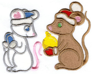 Christmas mouses